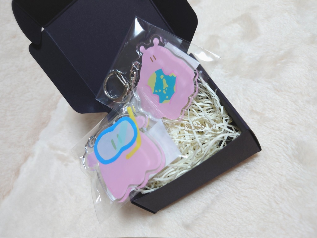 めんだこ❔ アクリルキーホルダー