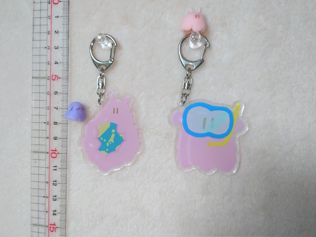 めんだこ❔ アクリルキーホルダー