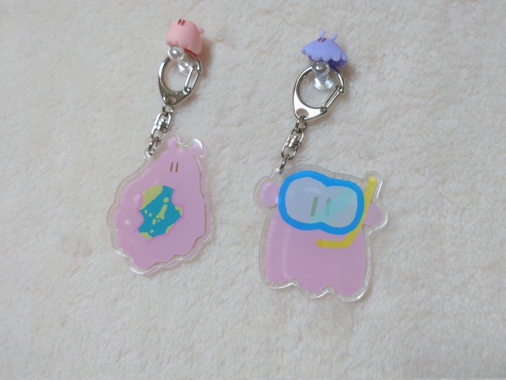 めんだこ❔ アクリルキーホルダー