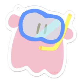 めんだこ❔ アクリルキーホルダー