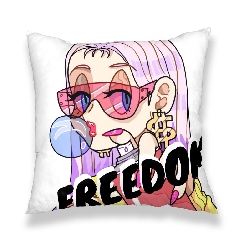 FREEDOM＆CHILL cushion cover