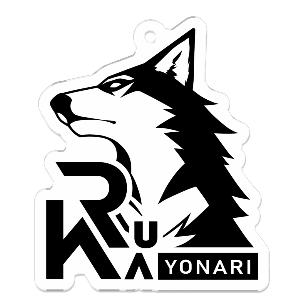 ロゴアクリルキーホルダー(夜成ルカ)