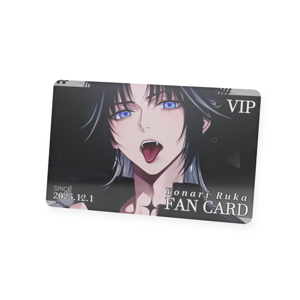 一周年記念サイン入りファンカード(夜成ルカ)