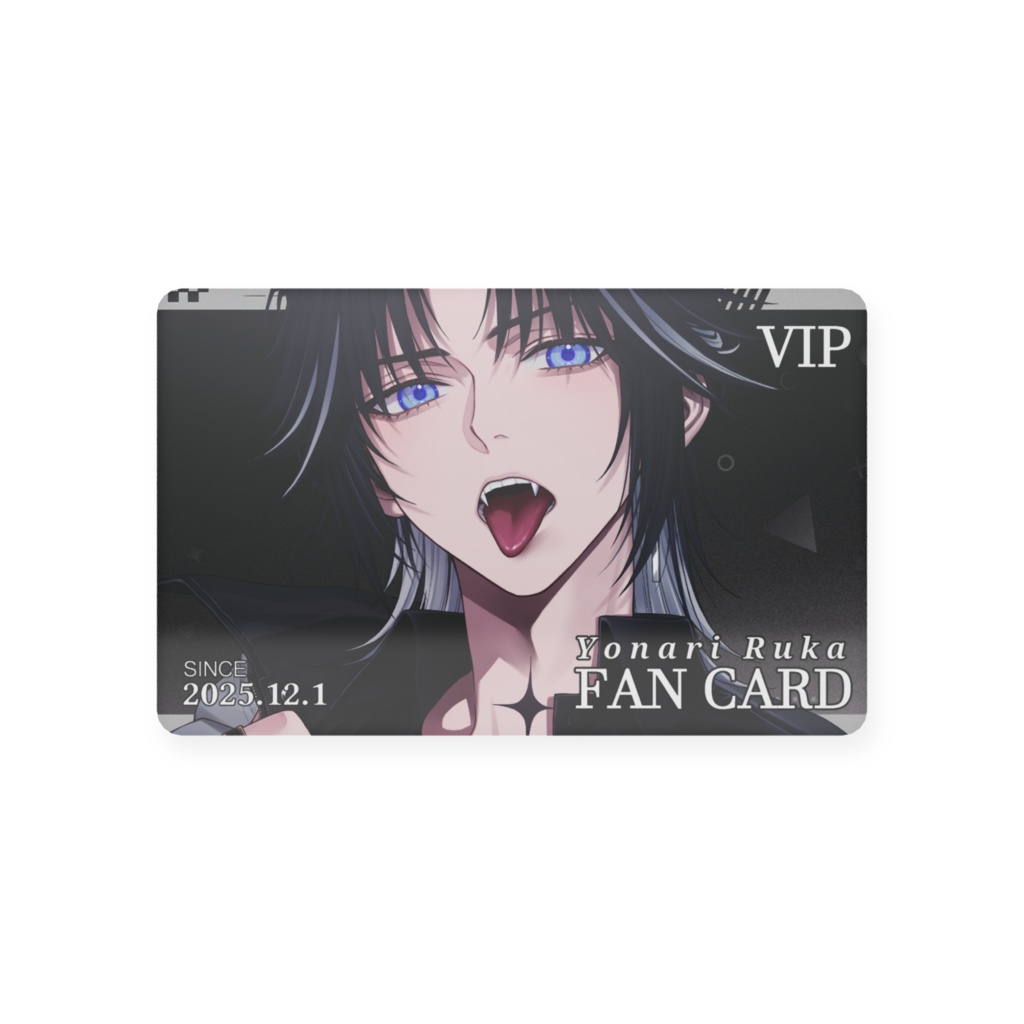 一周年記念サイン入りファンカード(夜成ルカ)