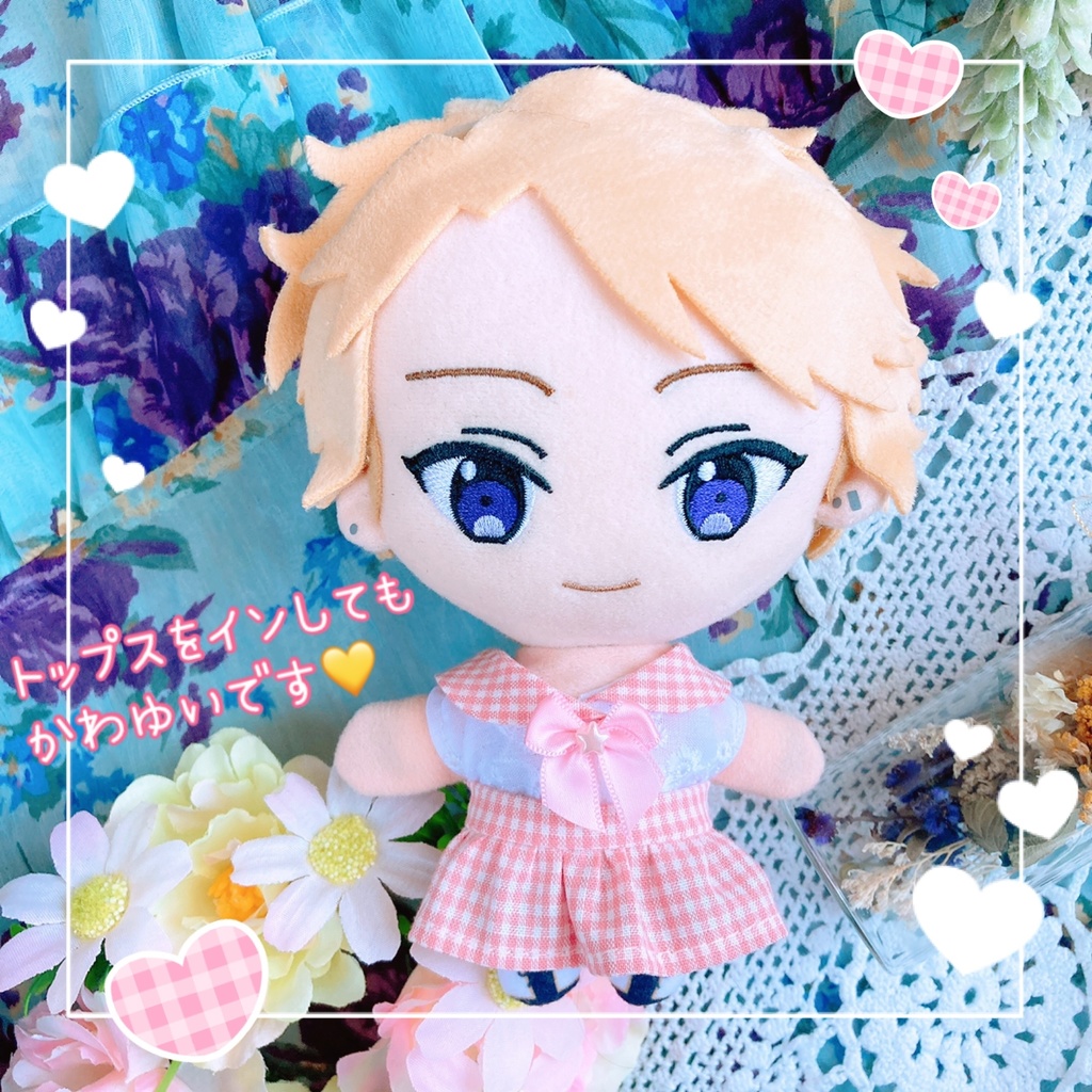 ☀夏風ギンガム🌱お散歩セットアップ♪