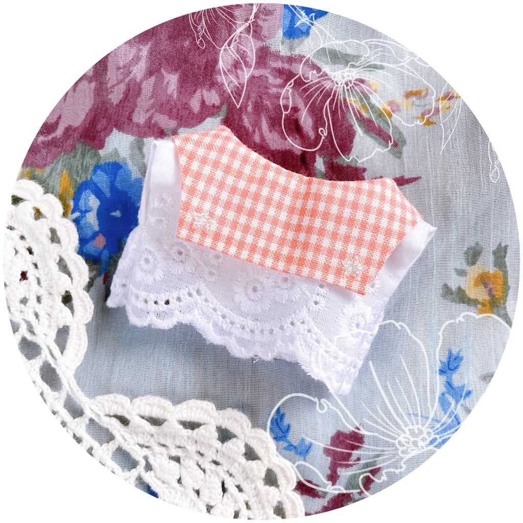 ☀夏風ギンガム🌱お散歩セットアップ♪