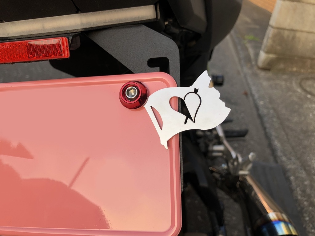 【非公式】ナンバーボルトアクセサリー#宝鐘