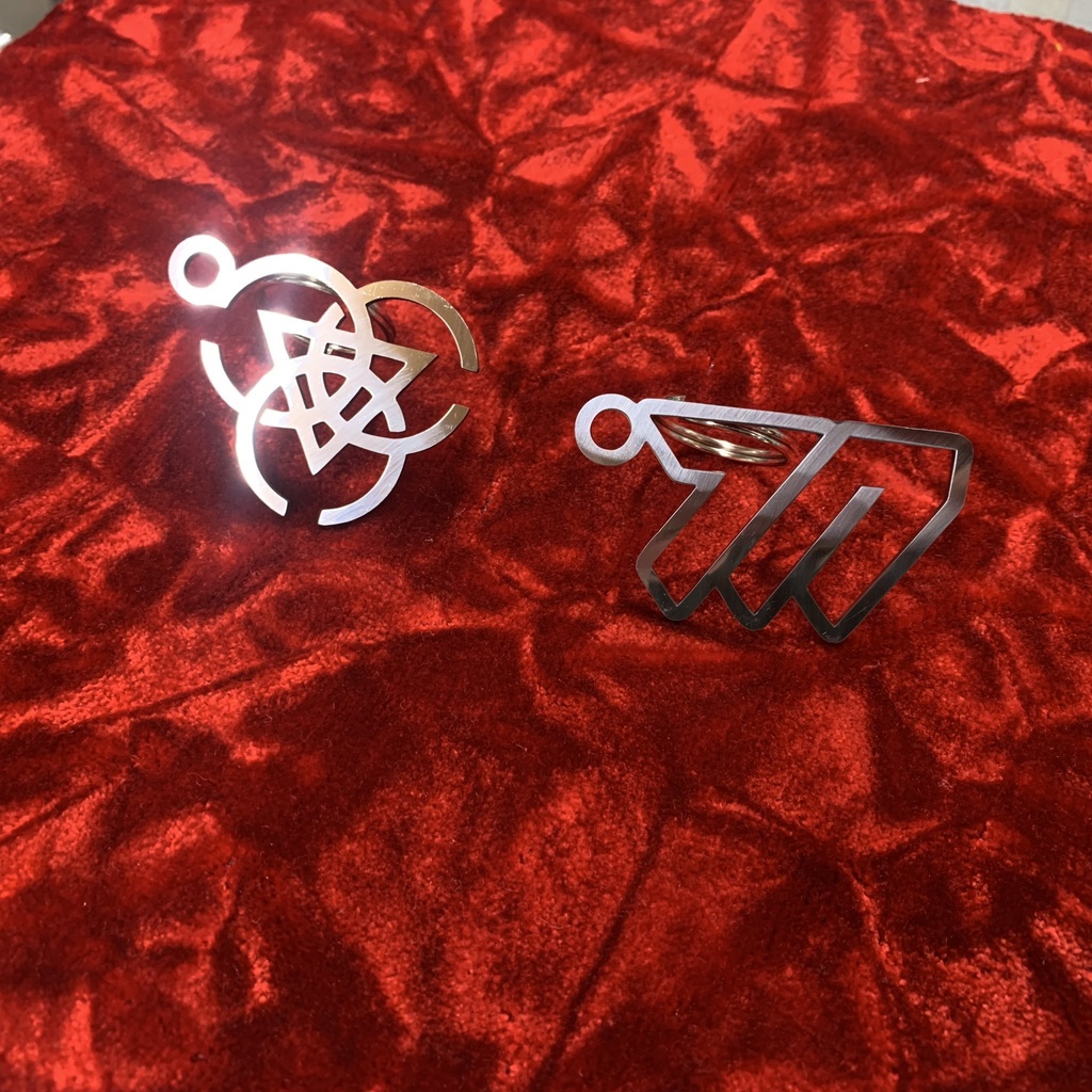 【非公式】ブルーアーカイブナンバーボルトアクセサリー トリニティVer.