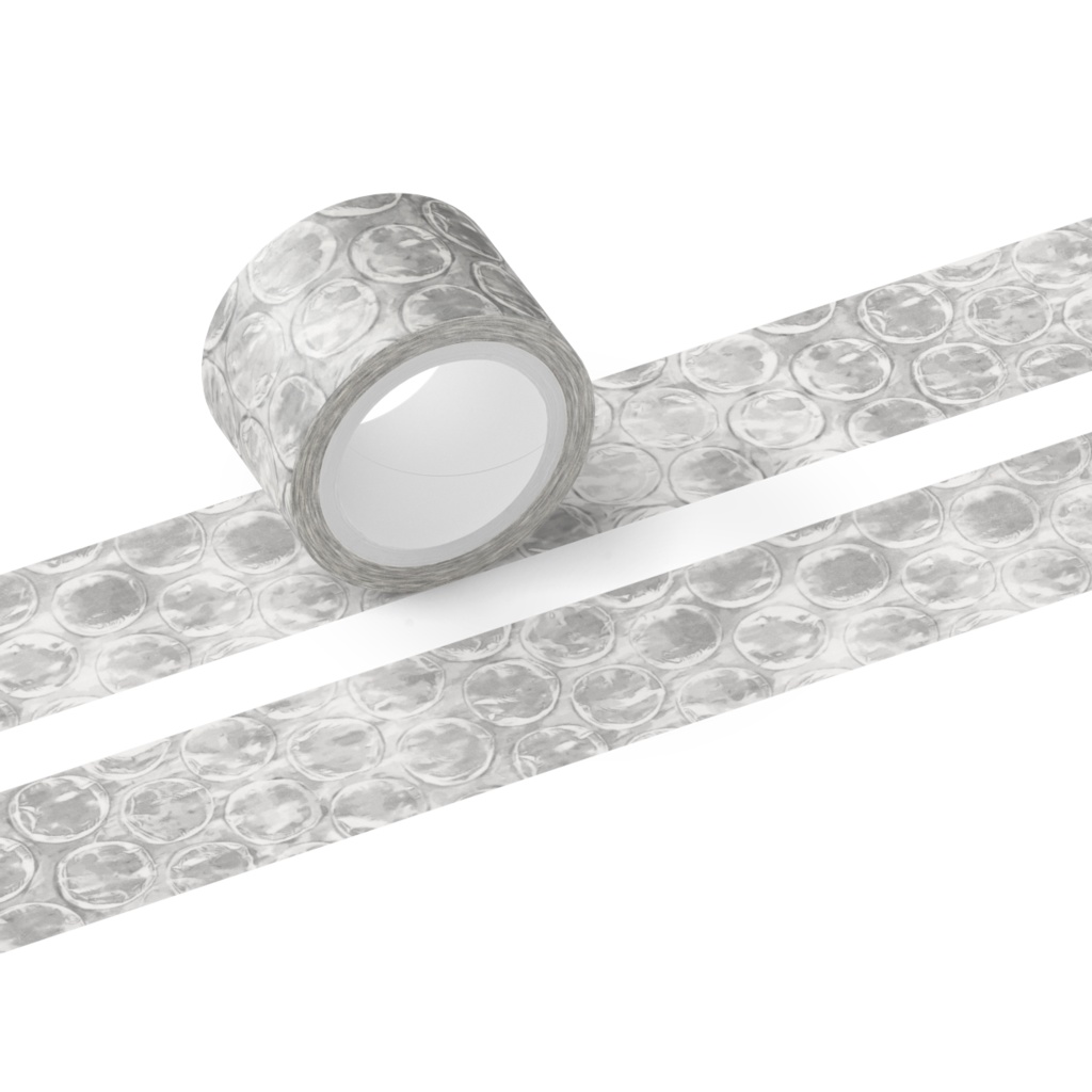 緩衝材もようマスキングテープ