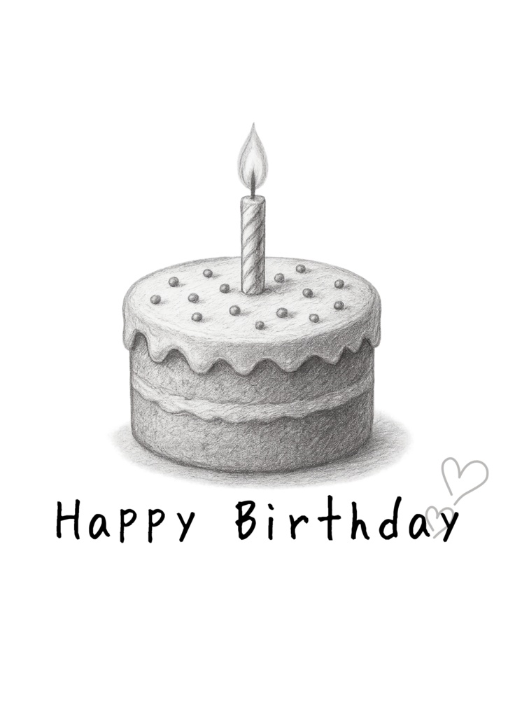 選べる雰囲気♪誕生日カード5枚セット(PNGデータ)