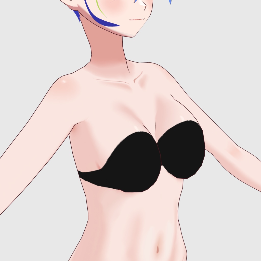 【VRoidっぽくない】VRoid用身体ツヤ肌テクスチャ:body texture【しらとりこはね様公認】