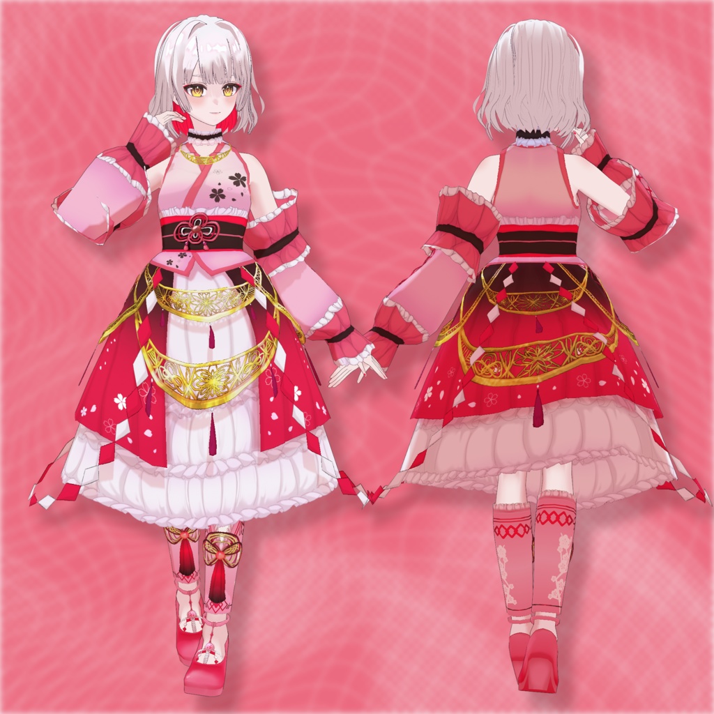 【VRoidモデル】華弥 -Hanabi- 【#HNPN】