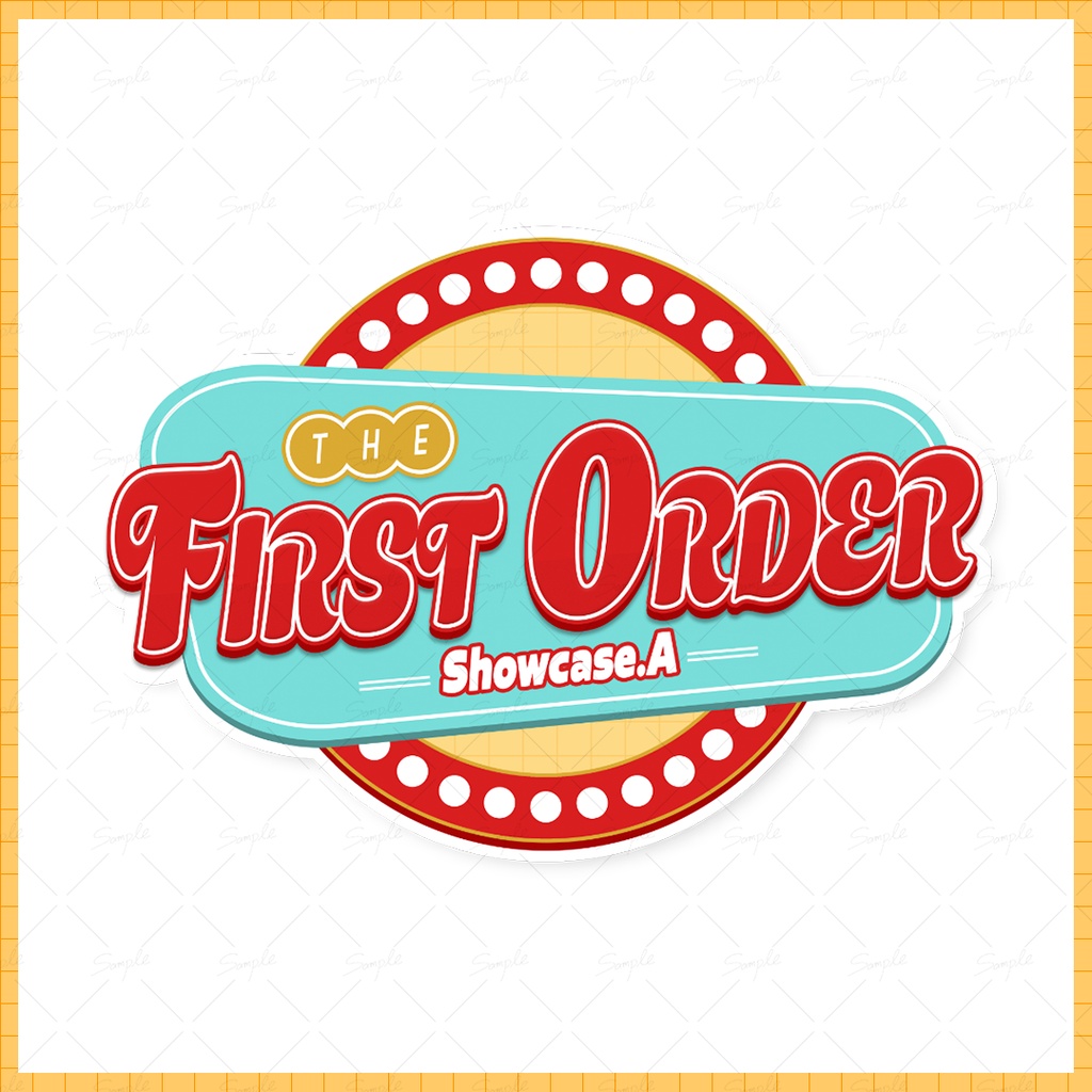 「THE FIRST ORDER」ステッカー(6cm/全25種)