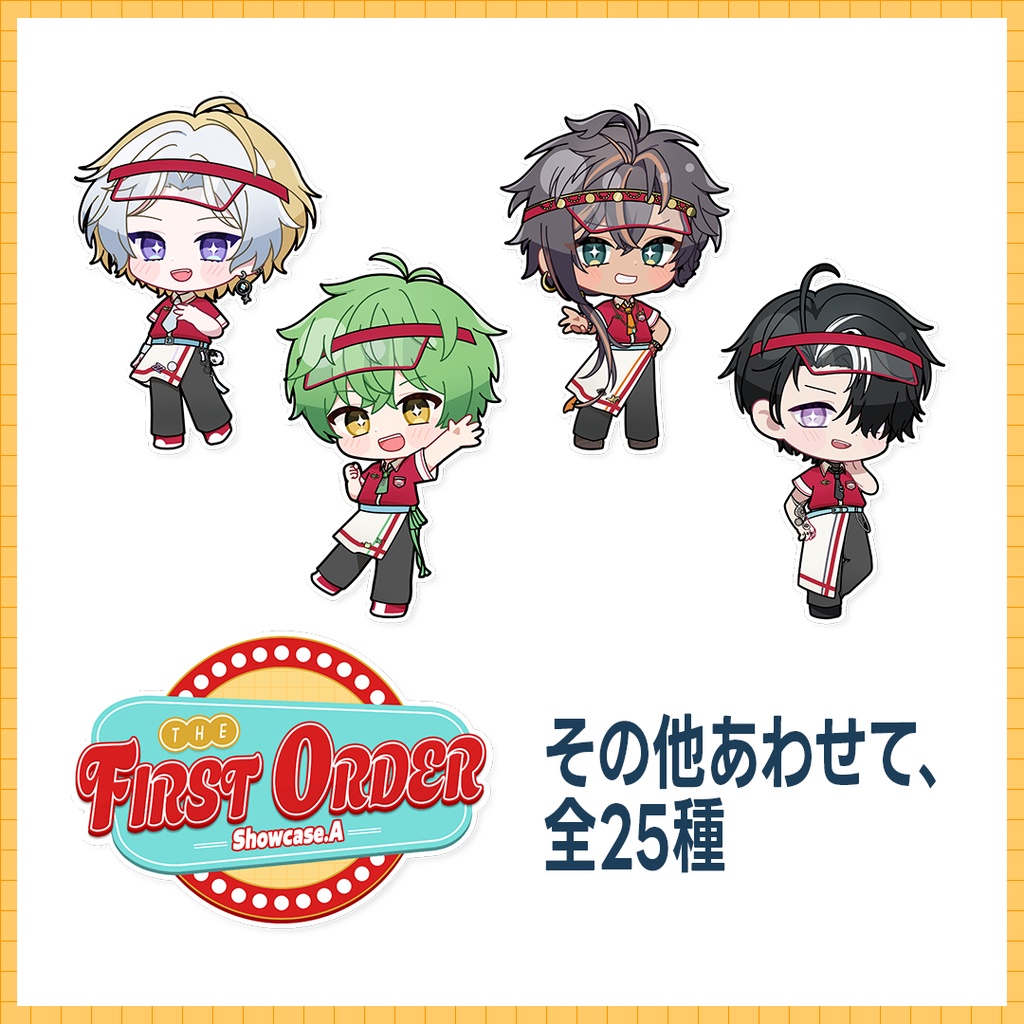「THE FIRST ORDER」ステッカー（6cm／全25種）