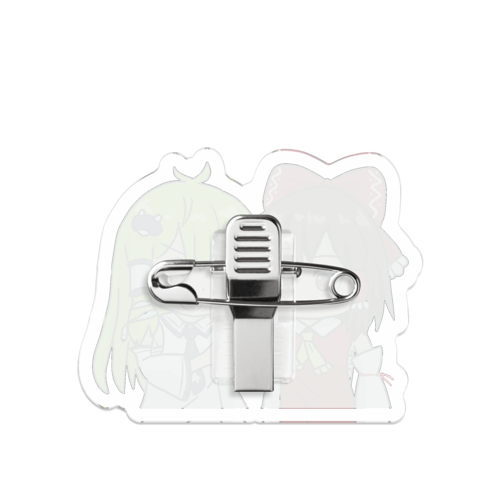 【霊夢&早苗】茨歌仙だいすきアクリルバッジ