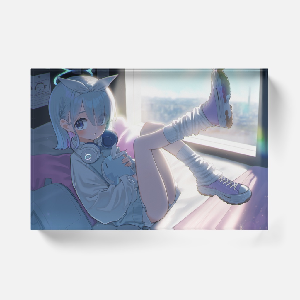 【二次創作】水色サブカル系のアロナちゃん