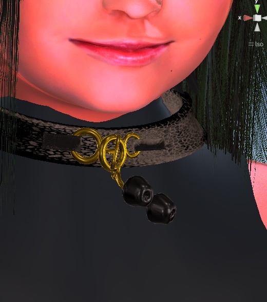 Sylar Black Cherry Choker