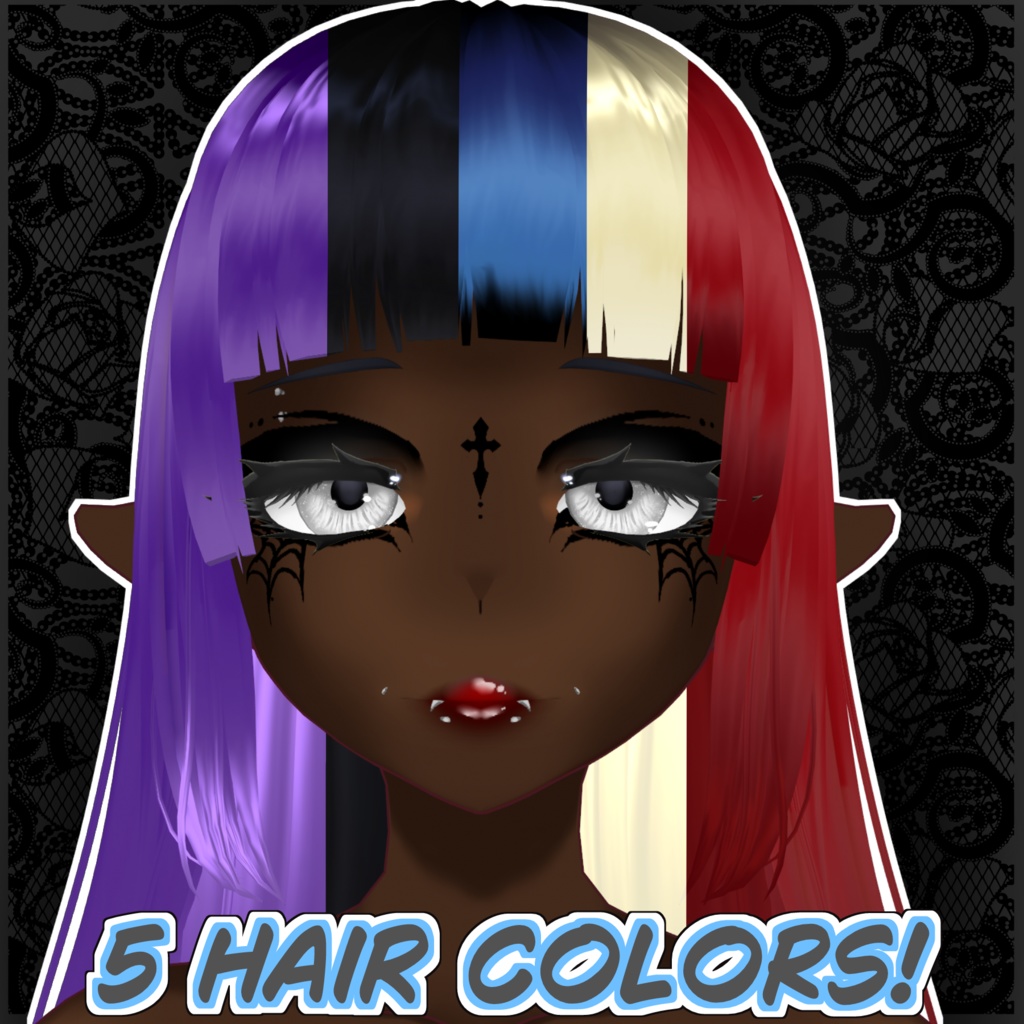 【VRoid】 Goth Vroid Model Base