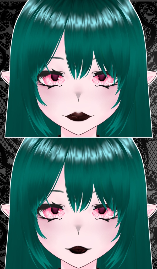 【VRoid】 Gothic Makeups