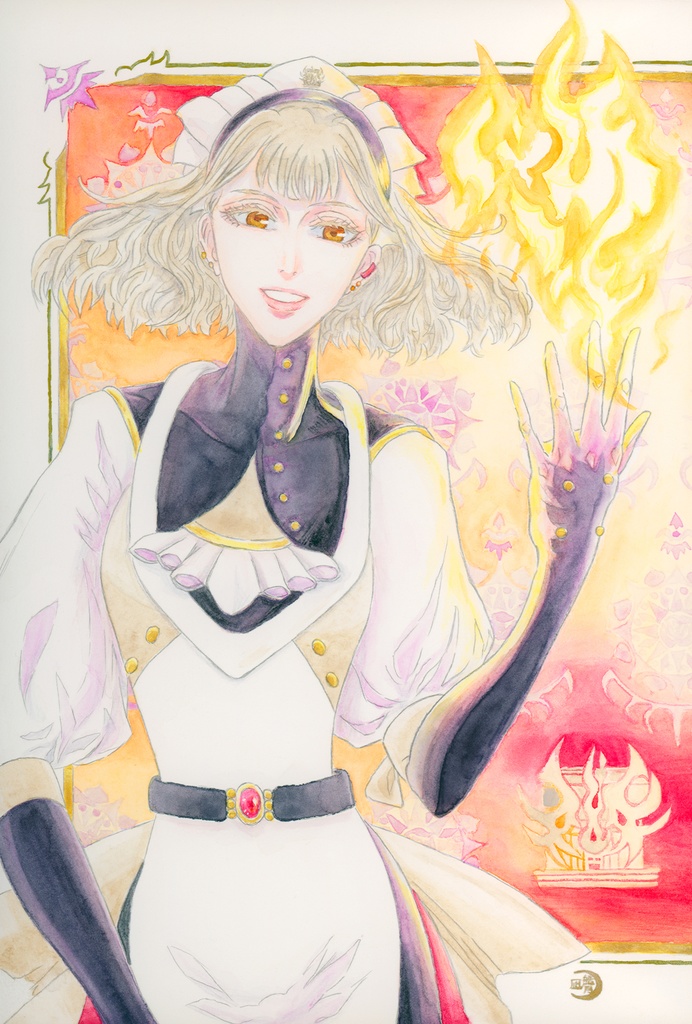 【RWBYOC】原画ポストカード／リクエスト