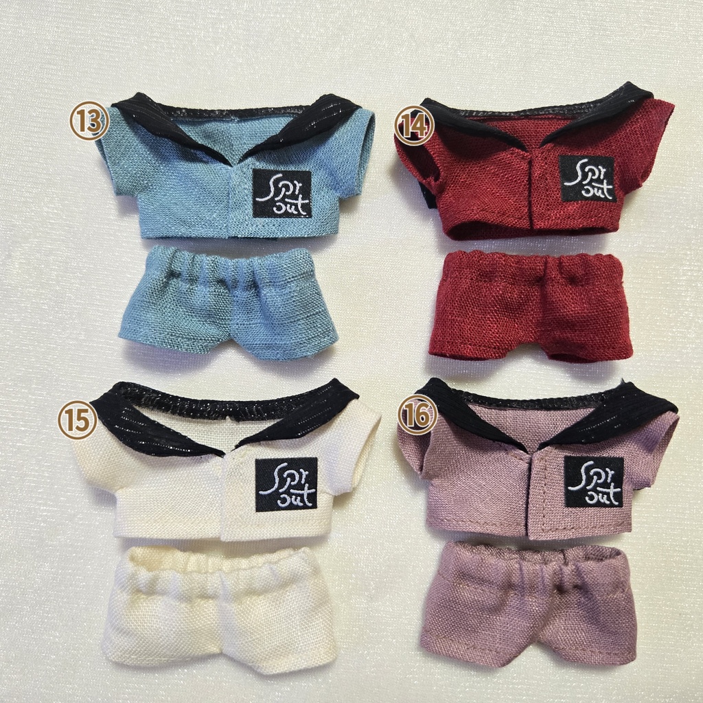 セーラーセットアップ(全16種)