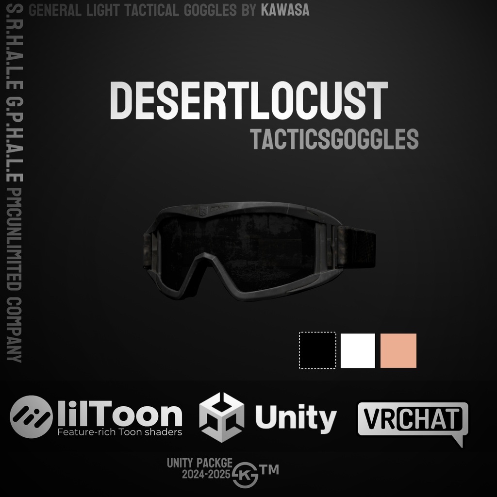【VRC】Tactical Goggles DesertLocust