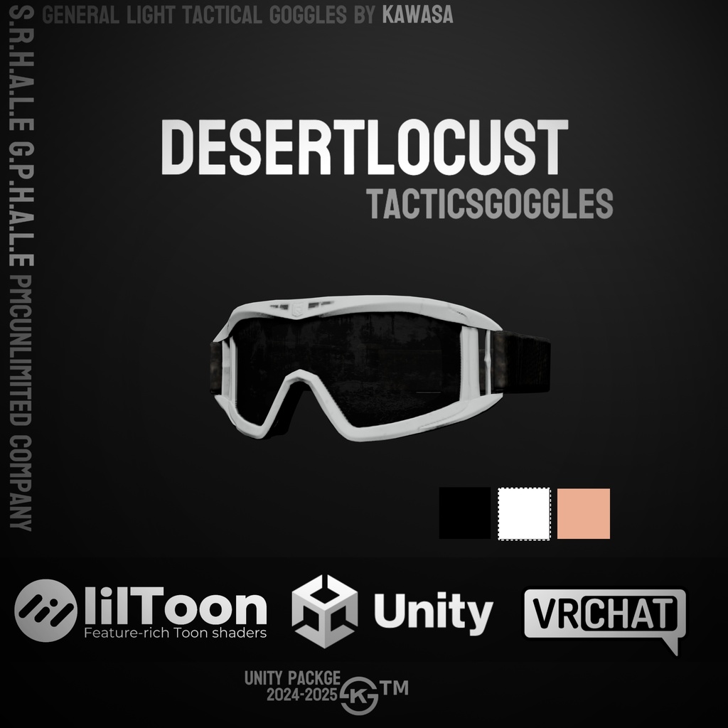 【VRC】Tactical Goggles DesertLocust