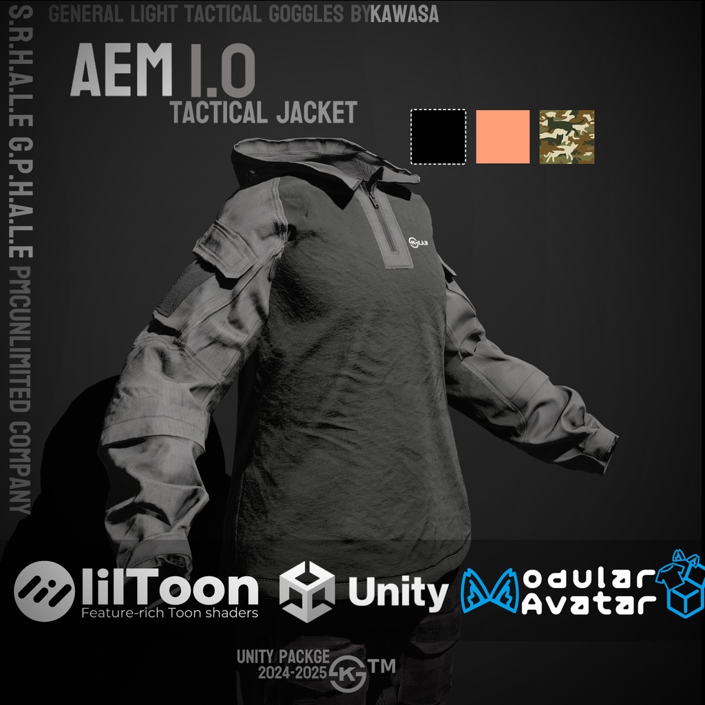 【VRC】AEM01 TacticalHoodie