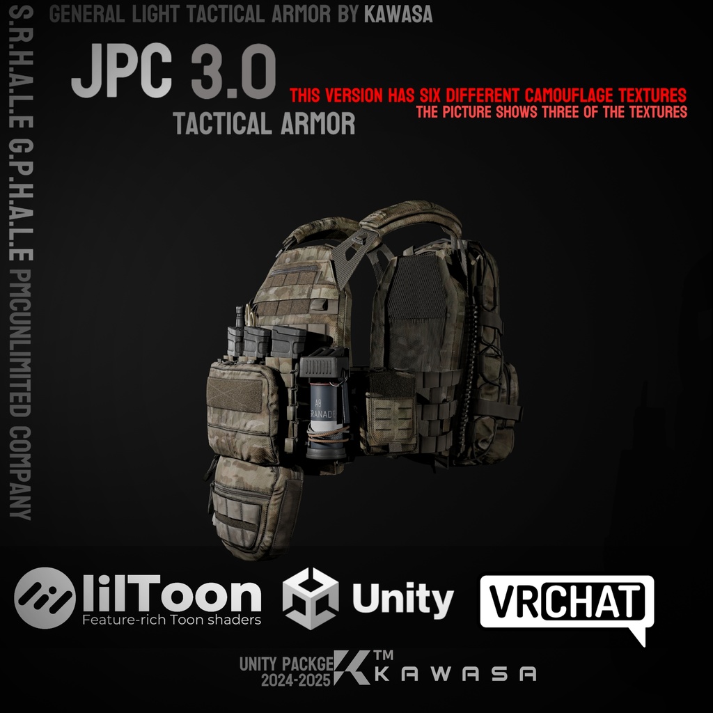 【VRC】JPC3.0 Life extension type Tactical Vest