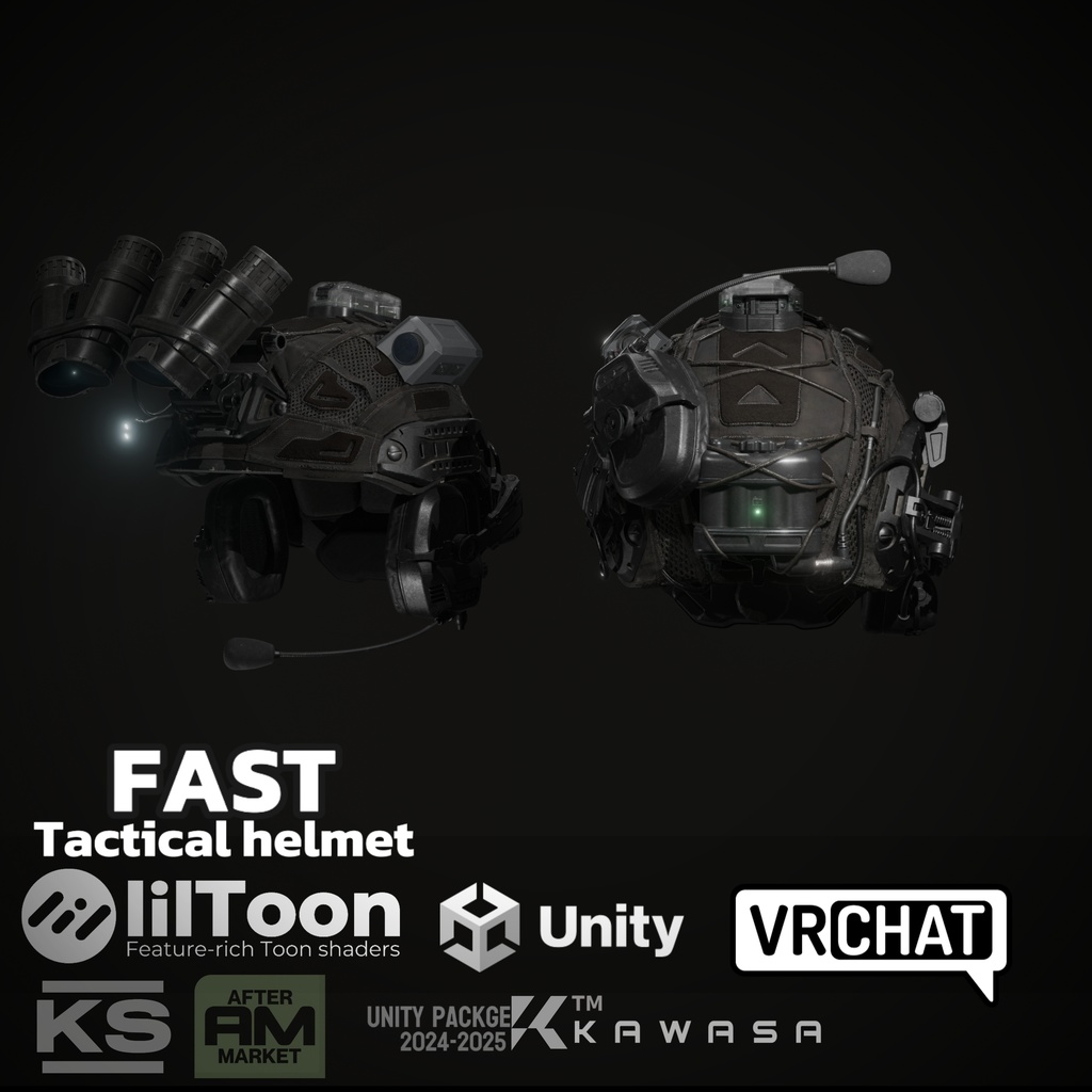 【VRC】FAST_Helmet