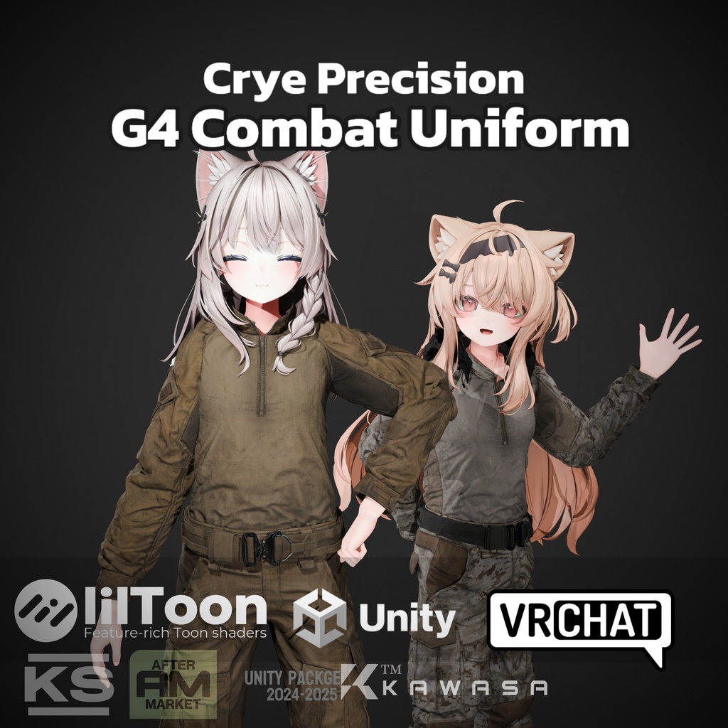 【VRC】Crye Precision G4 Combat Uniform image