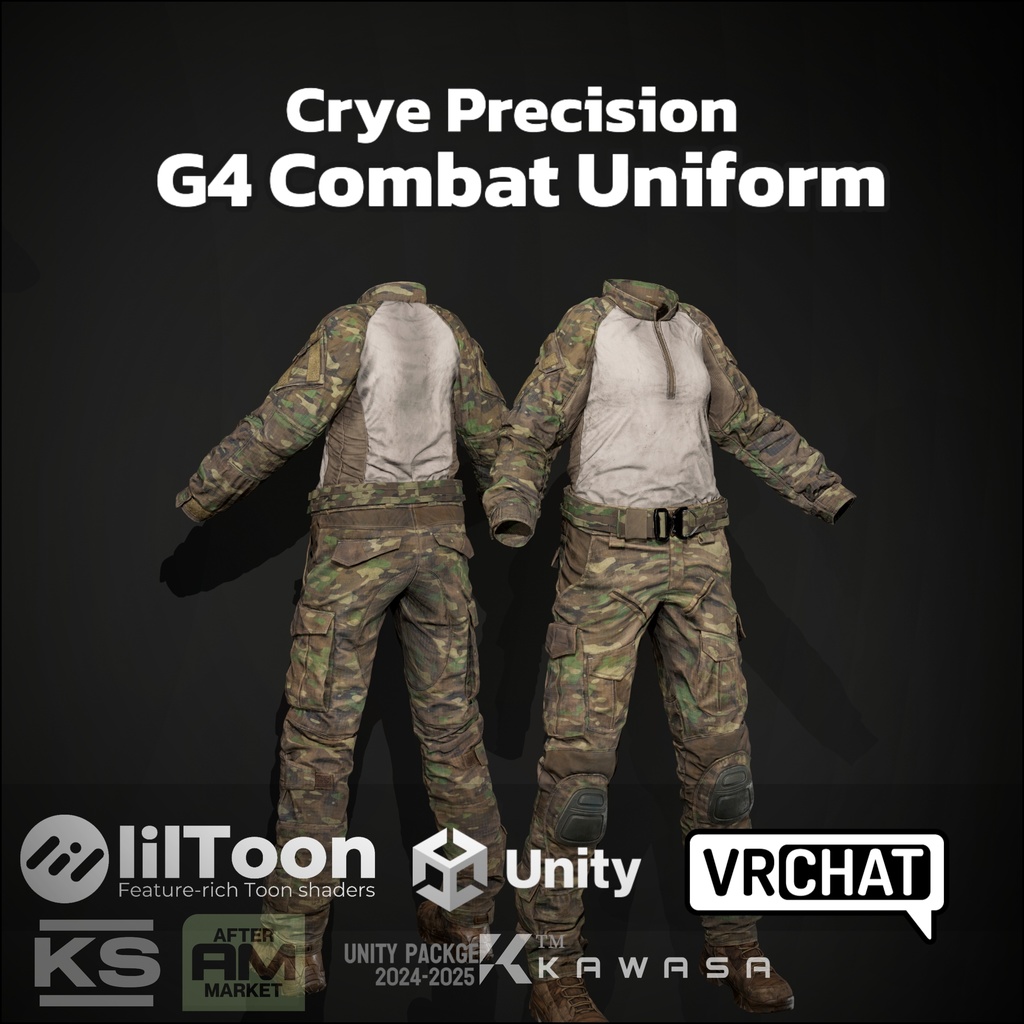 【VRC】Crye Precision G4 Combat Uniform