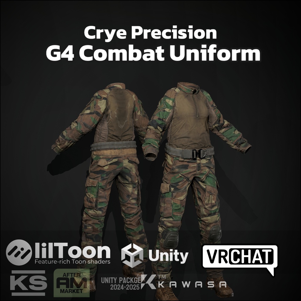 【VRC】Crye Precision G4 Combat Uniform