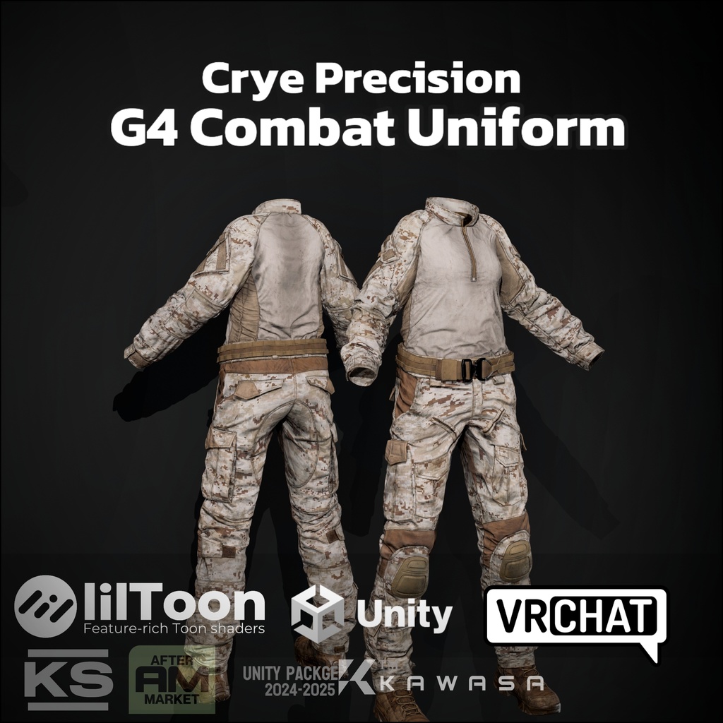 【VRC】Crye Precision G4 Combat Uniform