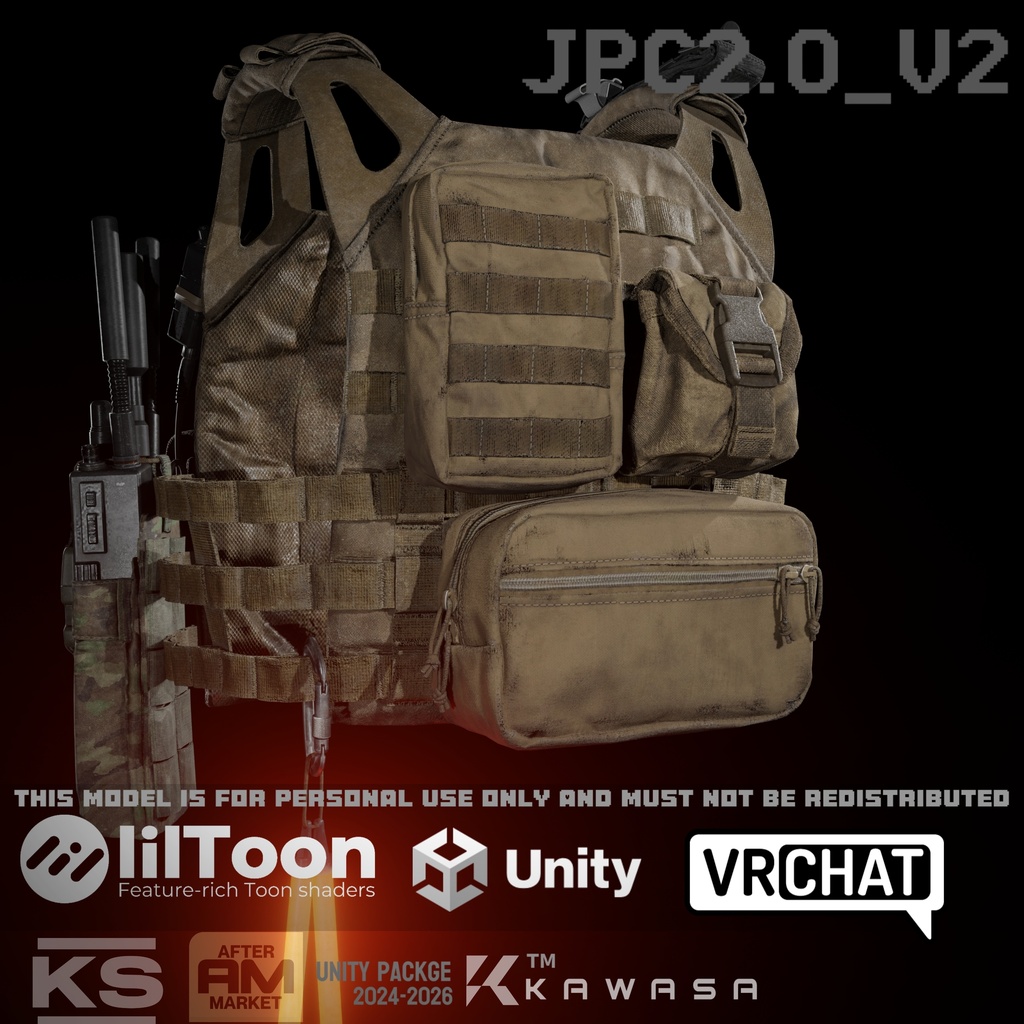 【VRC】JPC2.0 _V2 Tactical Vest