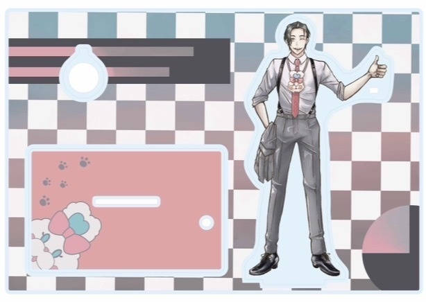 【にじそうさく11】部長！お疲れ様です！アクリルペンスタンド※非公式