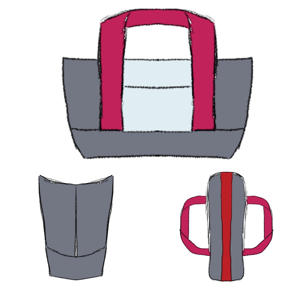 オーダーメイド 帆布トートバッグ