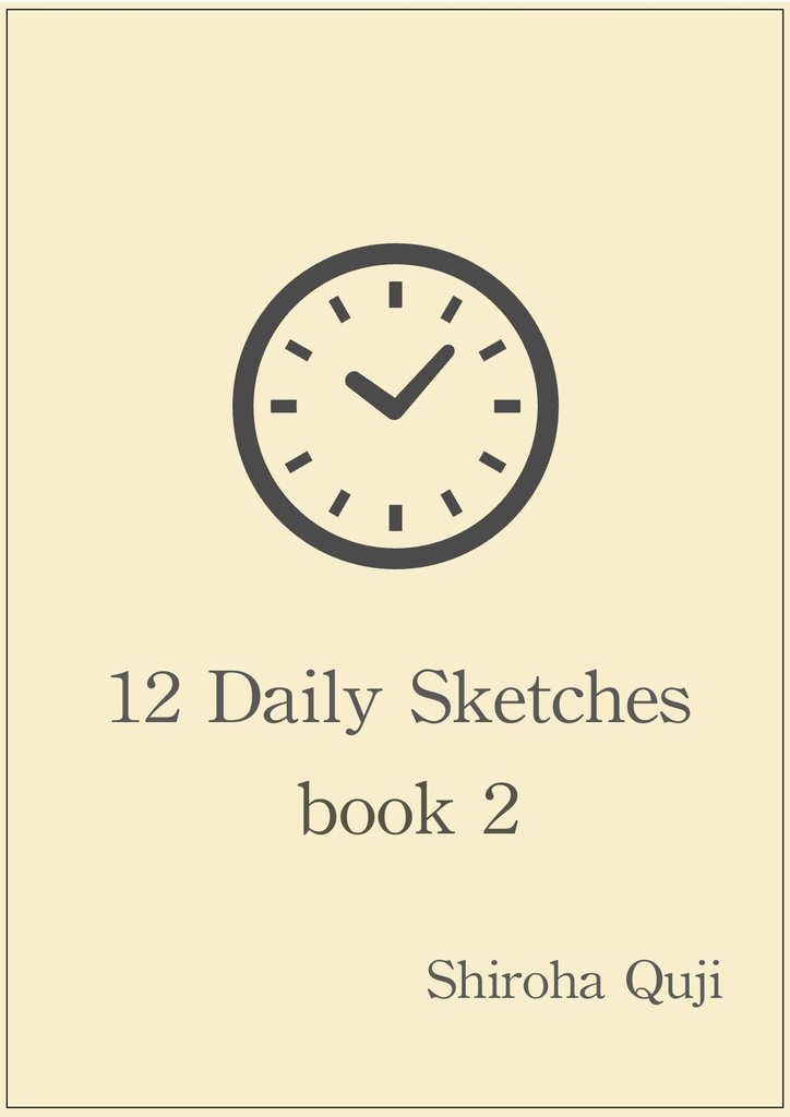 【楽譜・ピアノソロ】『12 Daily Sketches - Book2』- 全12曲