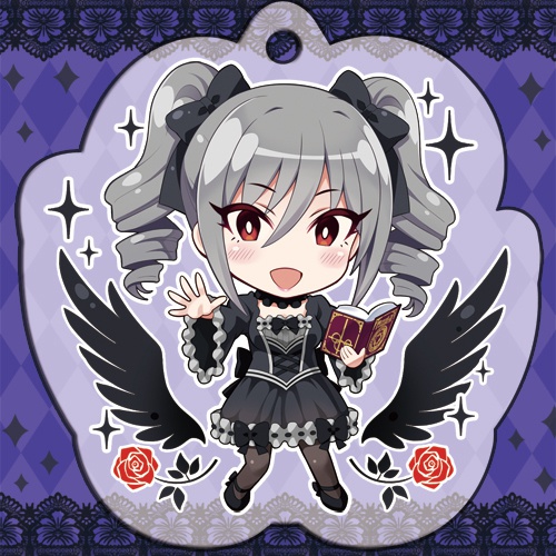 (販売終了) 神崎蘭子(通常やみのま.ver) /アクリルキーホルダー【歌姫庭園18】