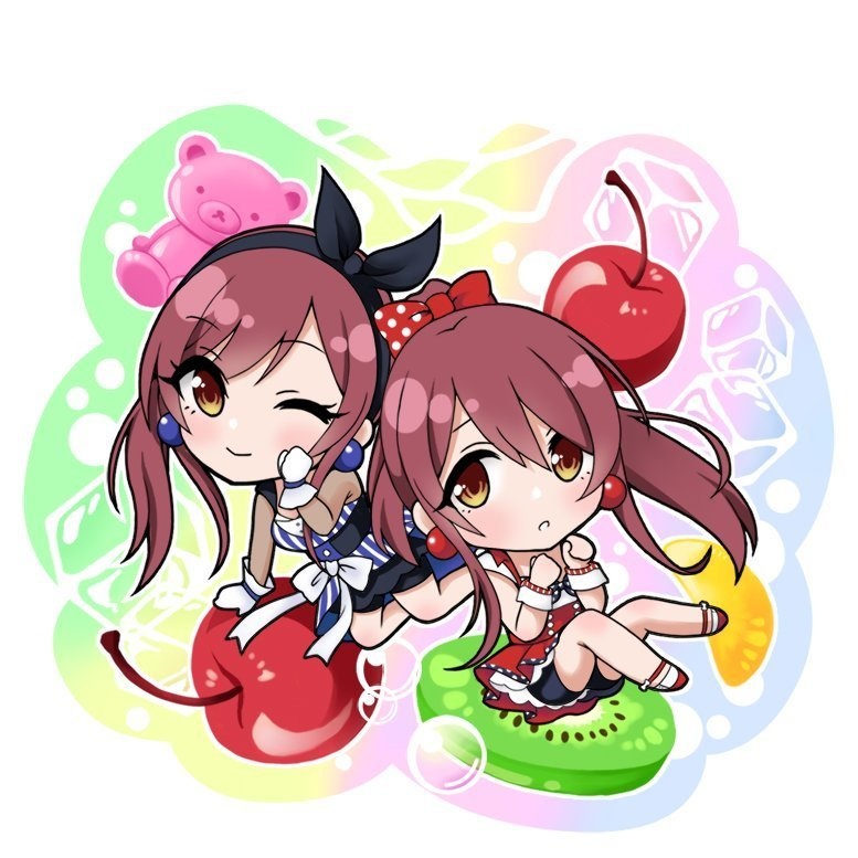 (販売終了)大崎甘奈&大崎甜花/アクリルキーホルダー【C96】