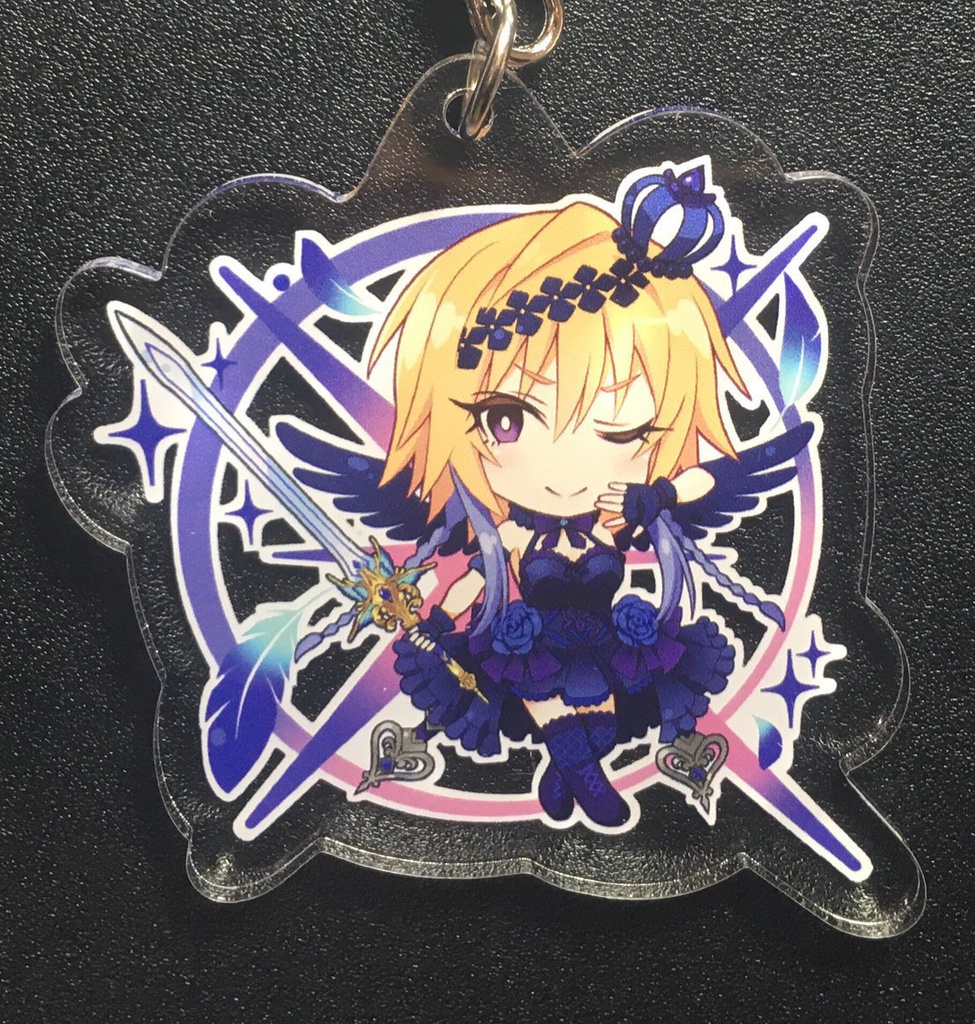 (販売終了)双翼の独奏曲(二宮飛鳥ver・神崎蘭子ver) /アクリルキーホルダー【C93】
