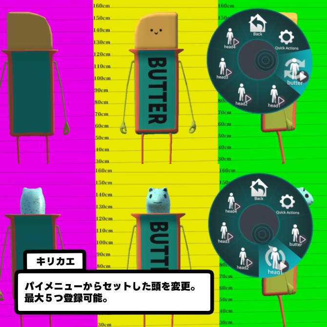 【無料】モジュラーバター【Butter改変システム】