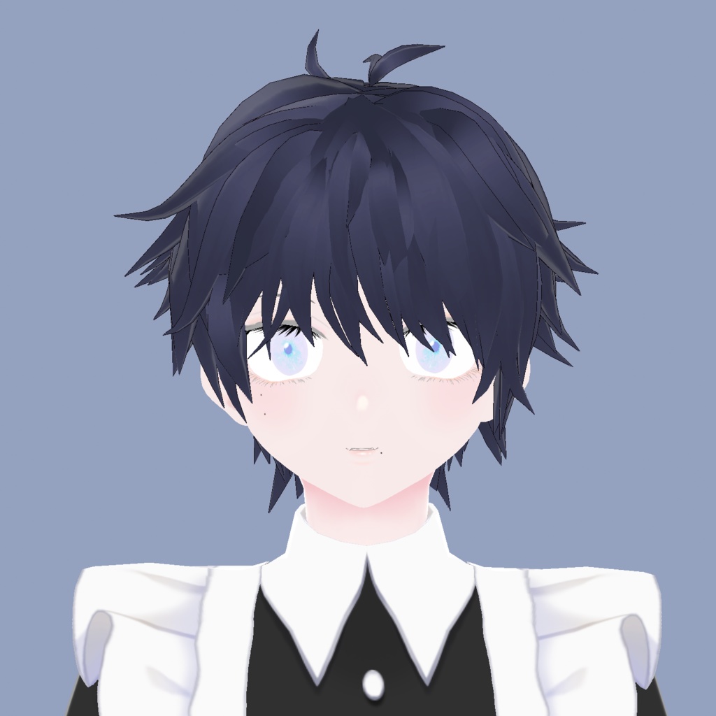 【vroid用髪型】つんつんショート 少年 男 中性 ヘア ヘアプリセット