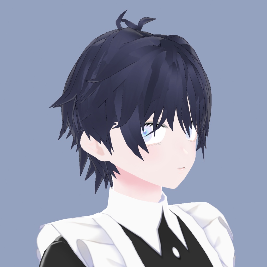【vroid用髪型】つんつんショート 少年 男 中性 ヘア ヘアプリセット