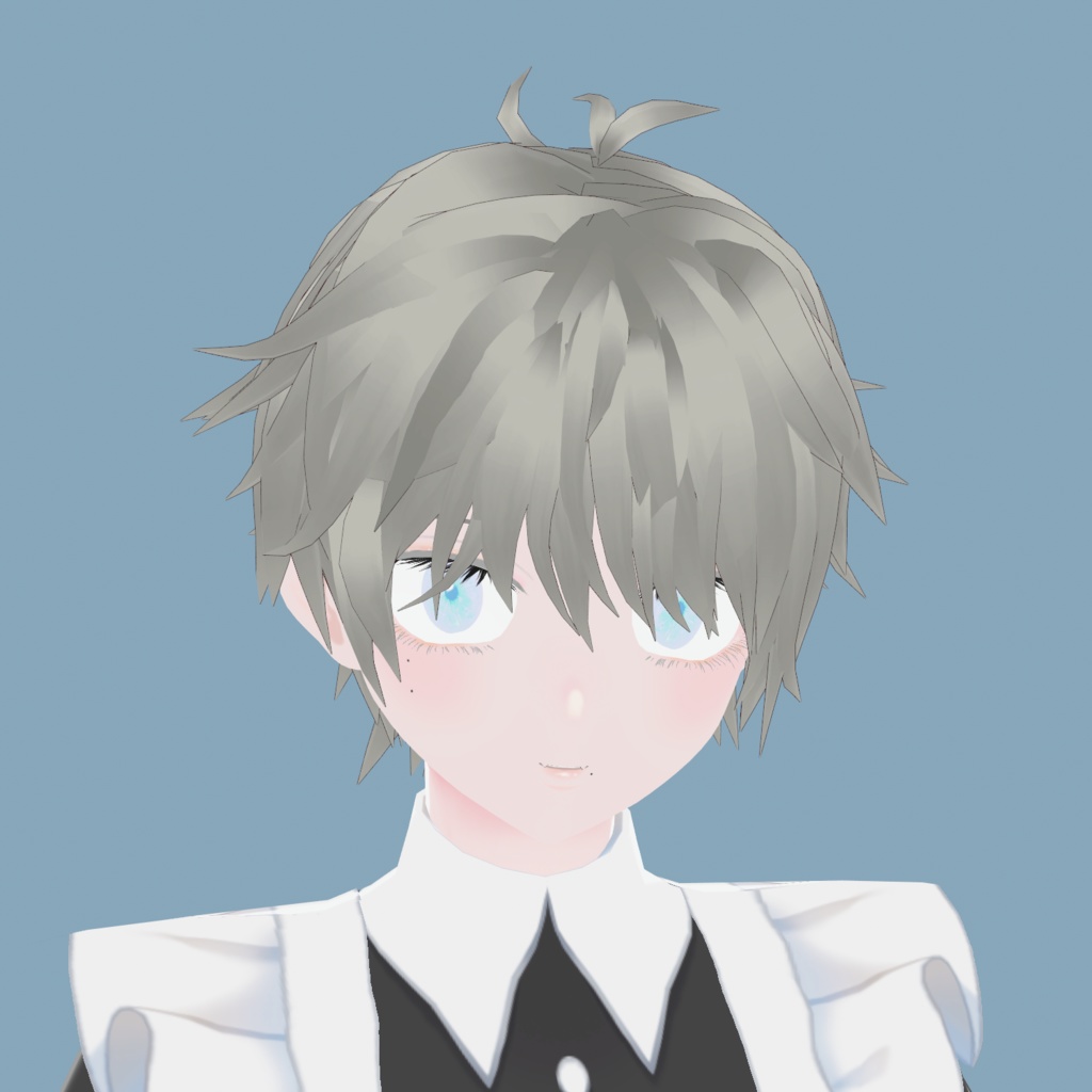 【vroid用髪型】つんつんショート 少年 男 中性 ヘア ヘアプリセット