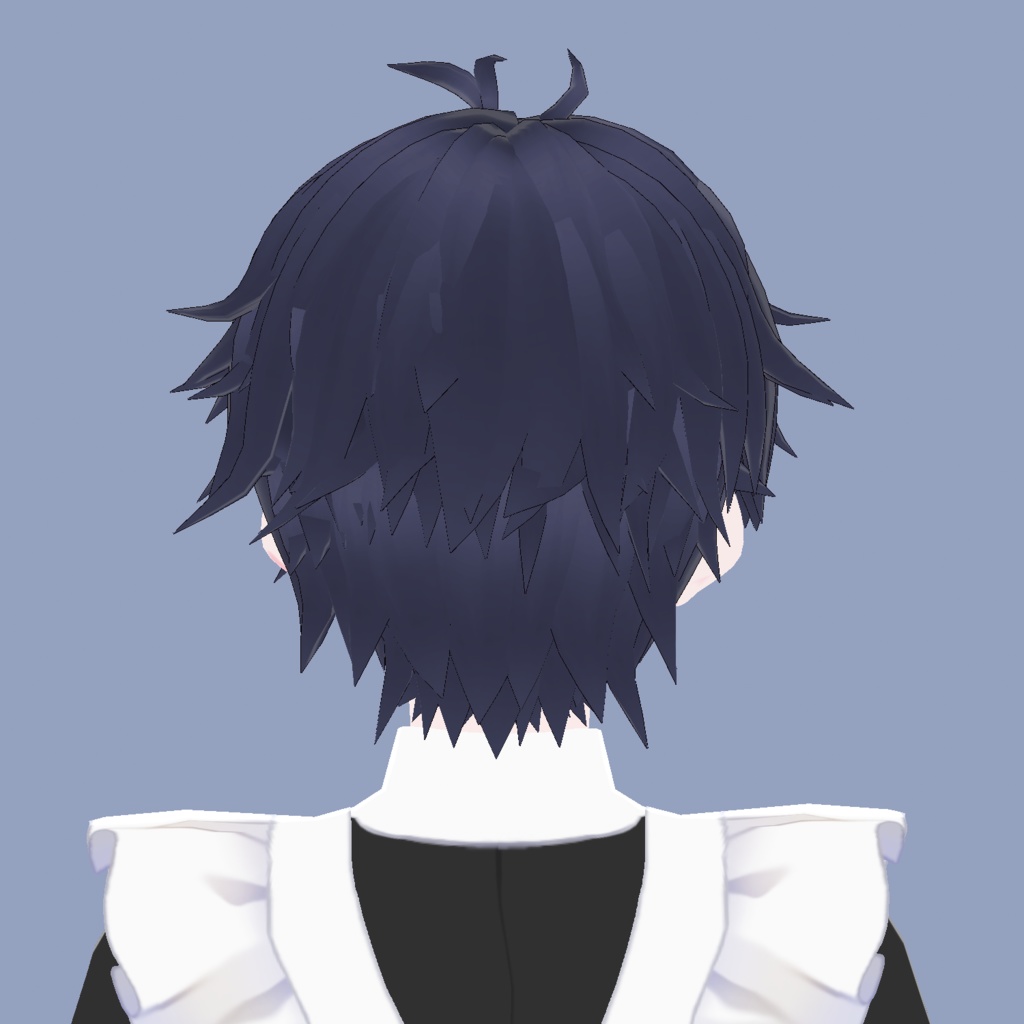 【vroid用髪型】つんつんショート 少年 男 中性 ヘア ヘアプリセット