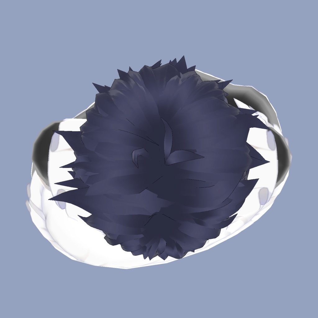 【vroid用髪型】つんつんショート 少年 男 中性 ヘア ヘアプリセット