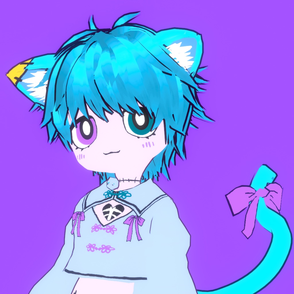 【vroid用髪型】つんつんショート 少年 男 中性 ヘア ヘアプリセット