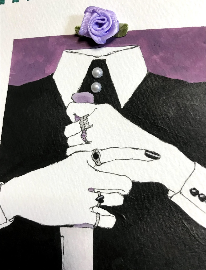 「Curse」ドローイング