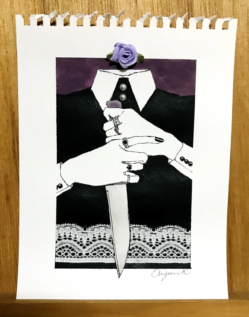 「Curse」ドローイング